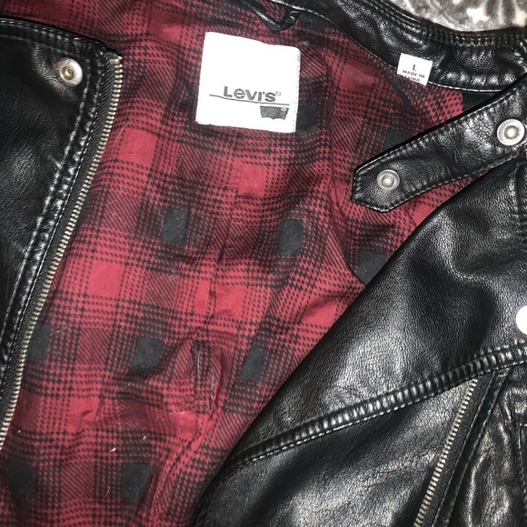 genuine levi’s leather jacket - Picture 3 of 3